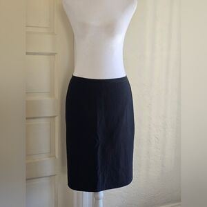 Moschino Classic Black Womens Pencil Skirt
